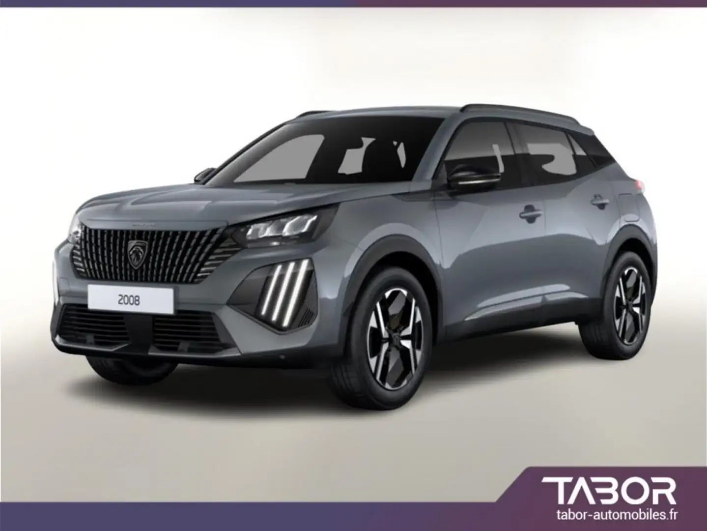 Peugeot 2008 MHEV 145 DSC6 Allure GPS ACC 360° Gris - 1