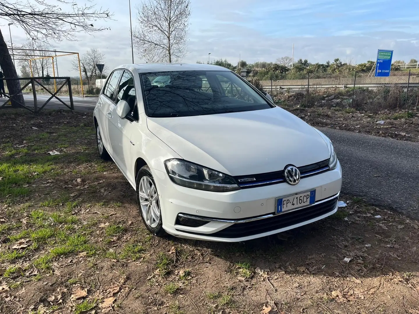 Volkswagen Golf 5p 1.4 tgi Comfortline Blanc - 1