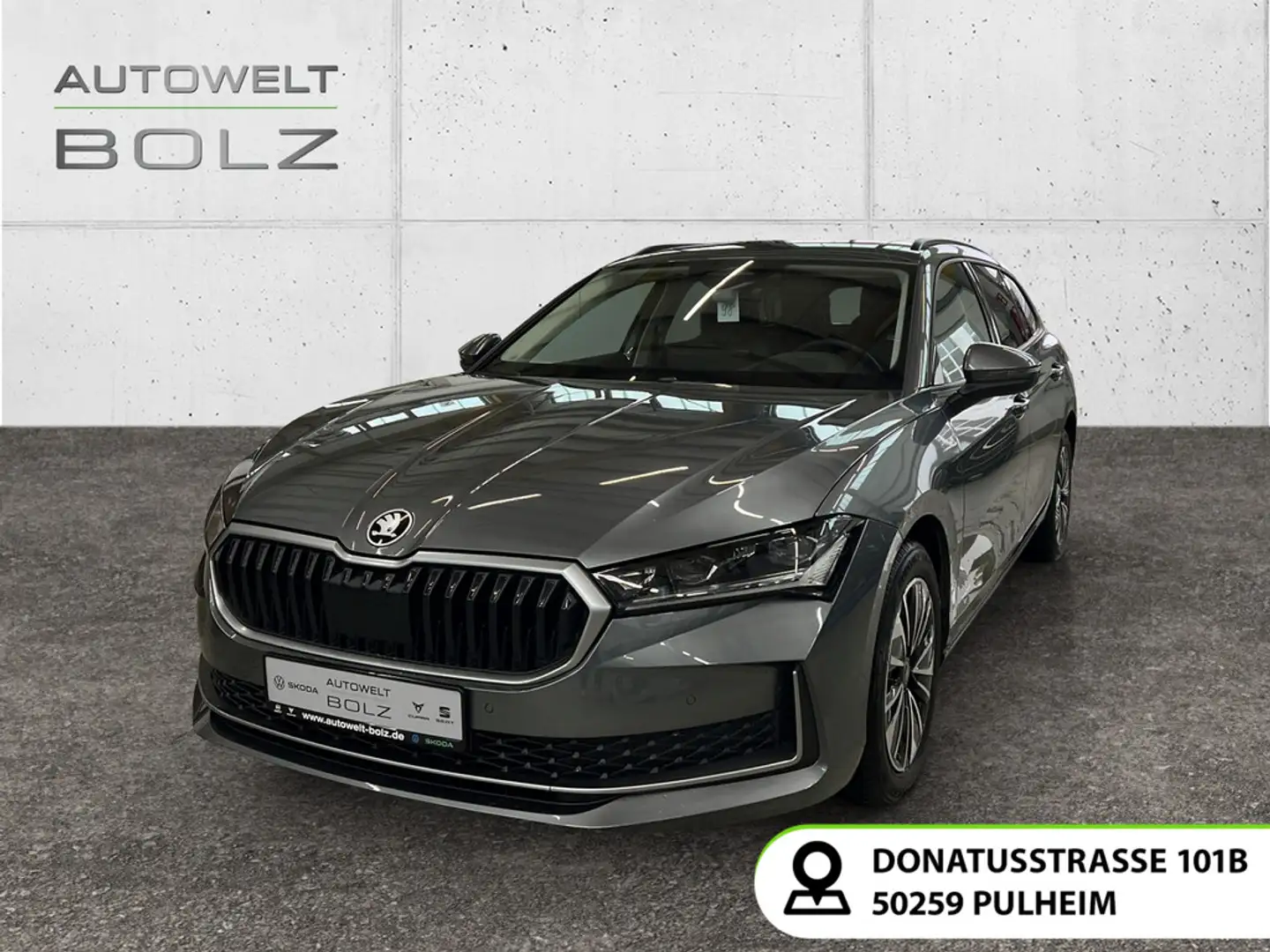 Skoda Superb Combi 2.0 TDI Selection HUD MATRIX-LED Grau - 1