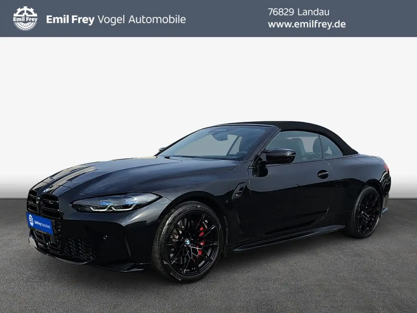BMW M4 Cabrio Competition M xDrive Laserlicht LHZ Schwarz - 1