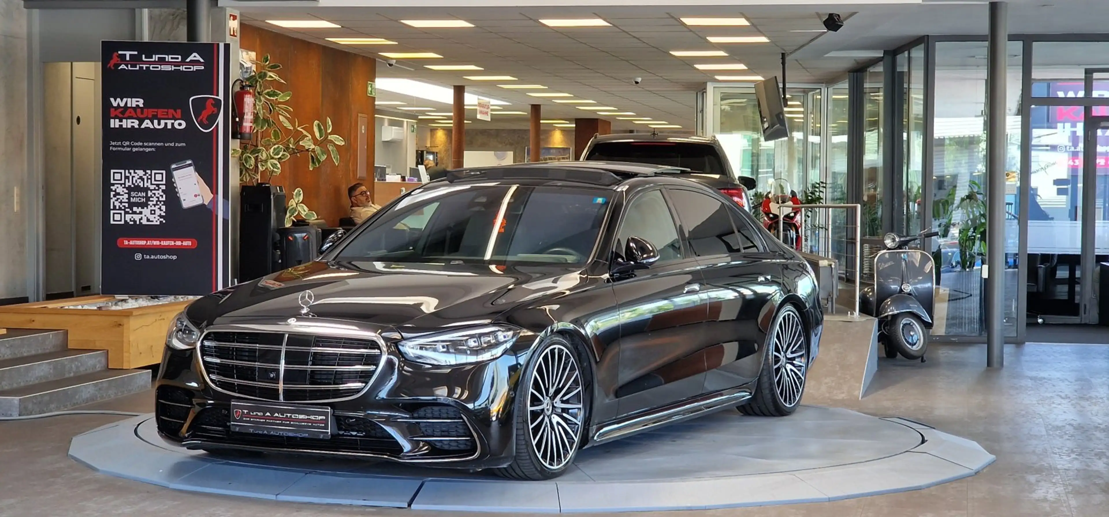 Mercedes-Benz S 580 e Lang AMG-Line 1-Hand Aut. *Head-up*Pano*360°*Luf