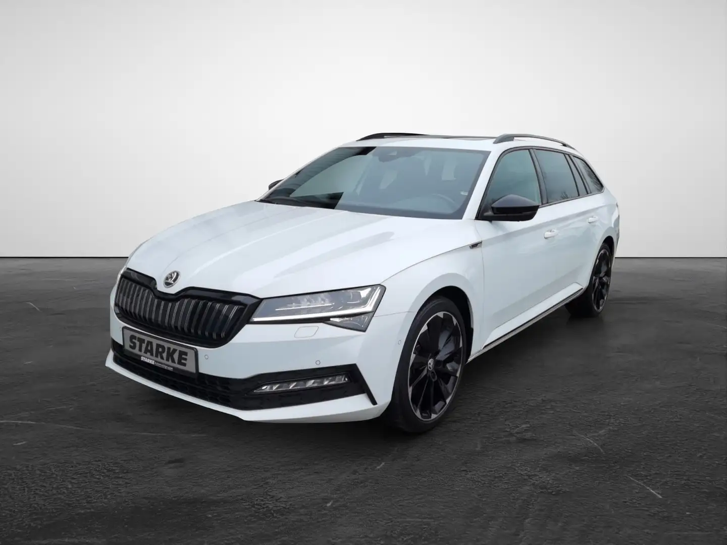 Skoda Superb Combi 1.4 TSi Sportline iV Weiß - 2