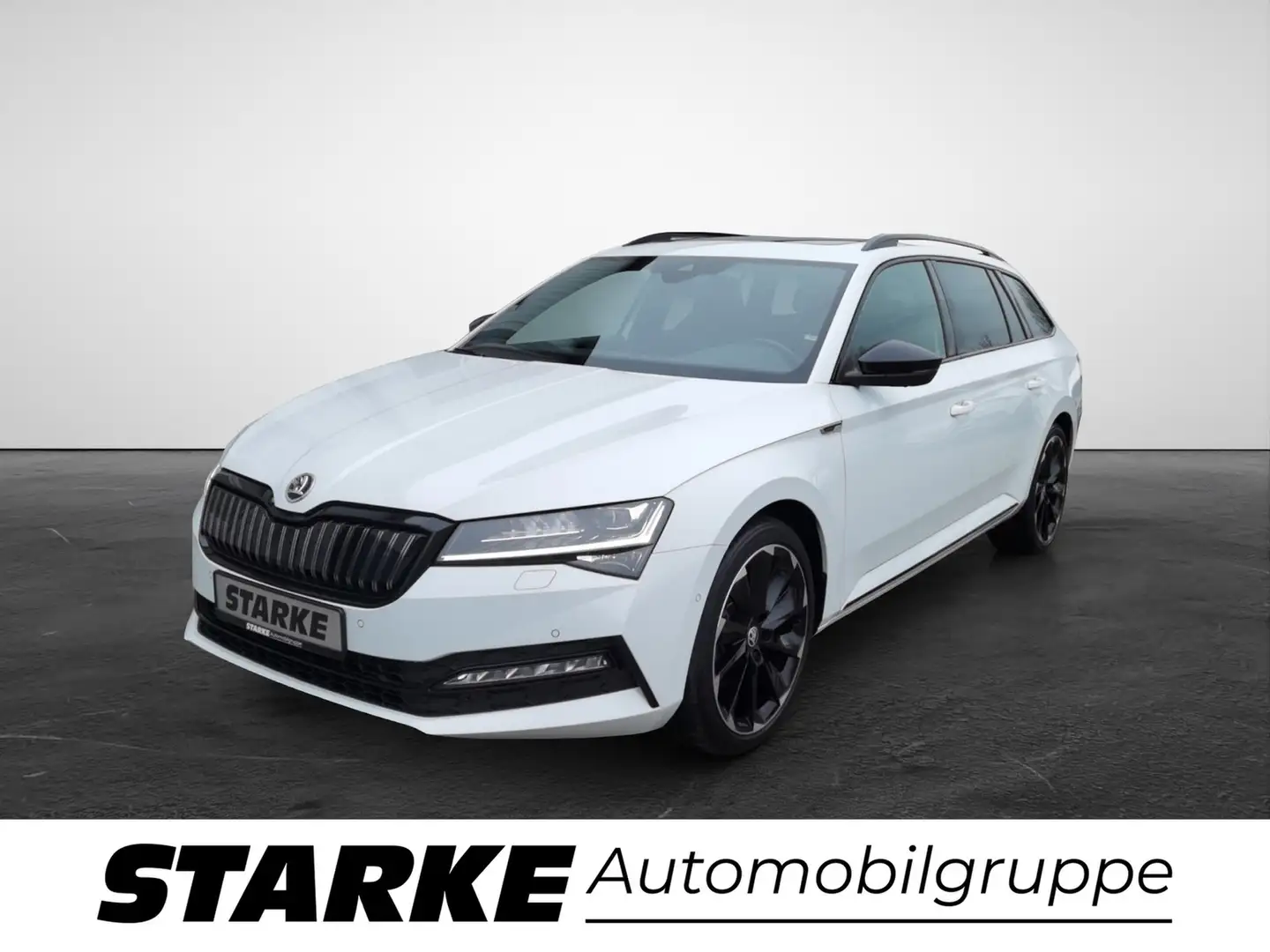 Skoda Superb Combi 1.4 TSi Sportline iV Weiß - 1