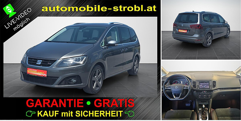 SEAT Alhambra TDI FR-Line*App.C*AHV*Xenon*GARANTIE*