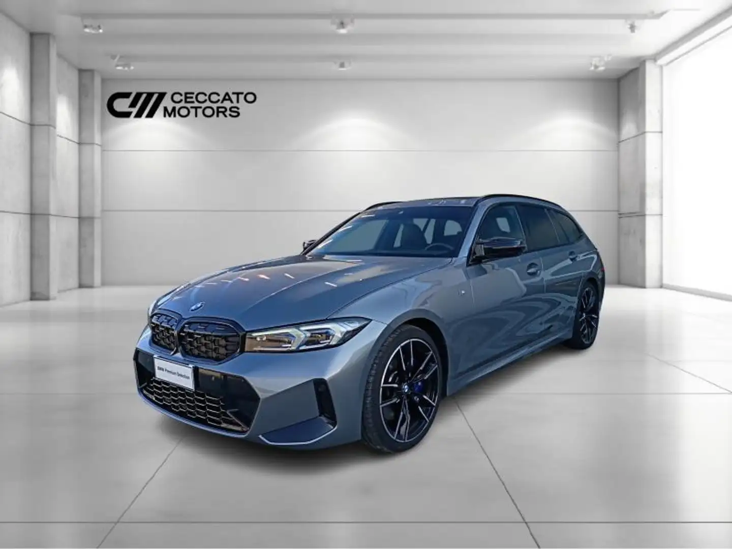 BMW 340 M0d Touring mhev 48V xdrive auto Grau - 1