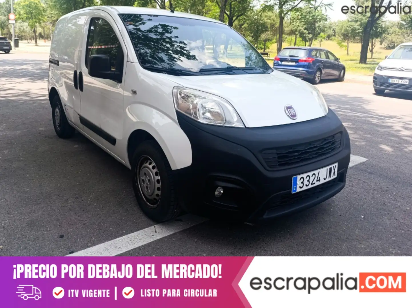 Fiat Fiorino Combi 1.3Mjt Base 5pl. Blanc - 1
