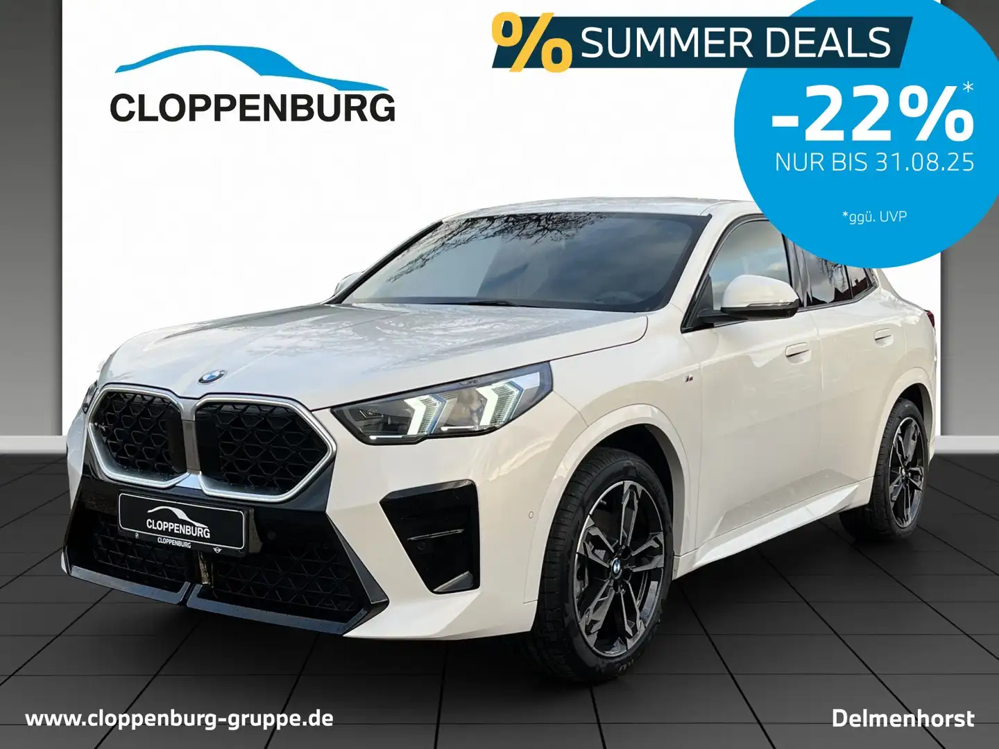 BMW X2 sDrive20i U10 B38 M Sportpaket Head-Up DAB Wit - 1