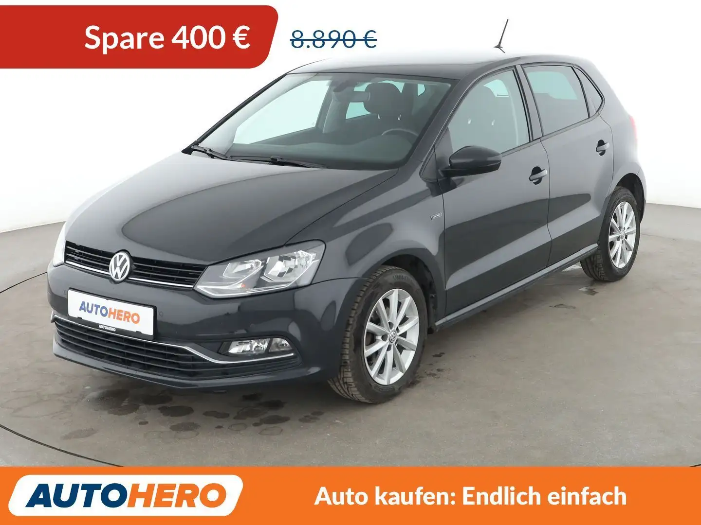 Volkswagen Polo 1.0 Lounge BMT*TEMPO*PDC*KLIMA* Gris - 1