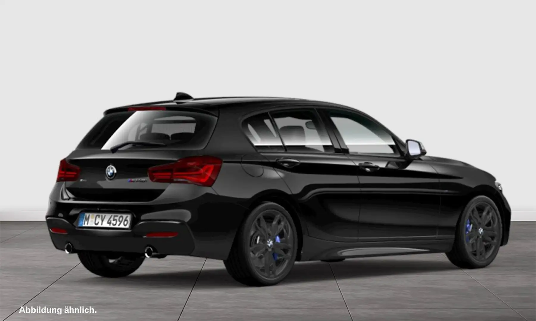 BMW 140 M140i xDrive H/K+ADAPT.LED+DA+KAMERA+GLASDACH Schwarz - 2