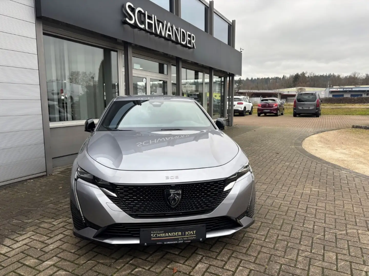 Peugeot 308 Hybrid 225 GT Gris - 1