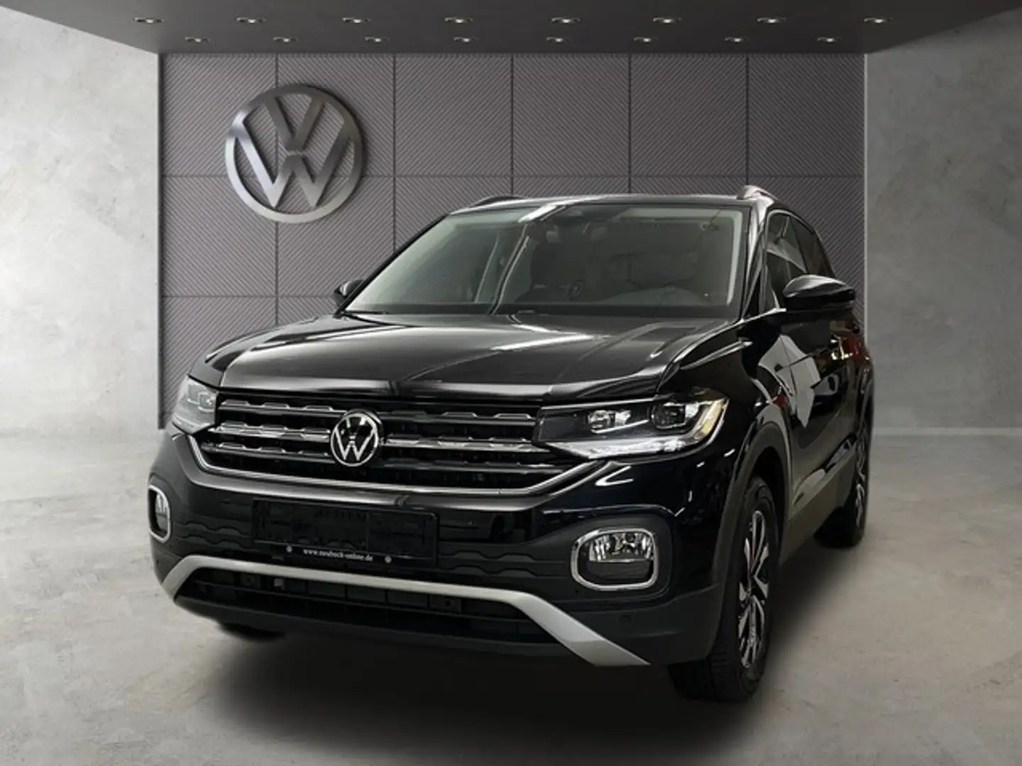 Volkswagen T-Cross 1.0TSI DSG ACC LED NAVI SITZH Schwarz - 1