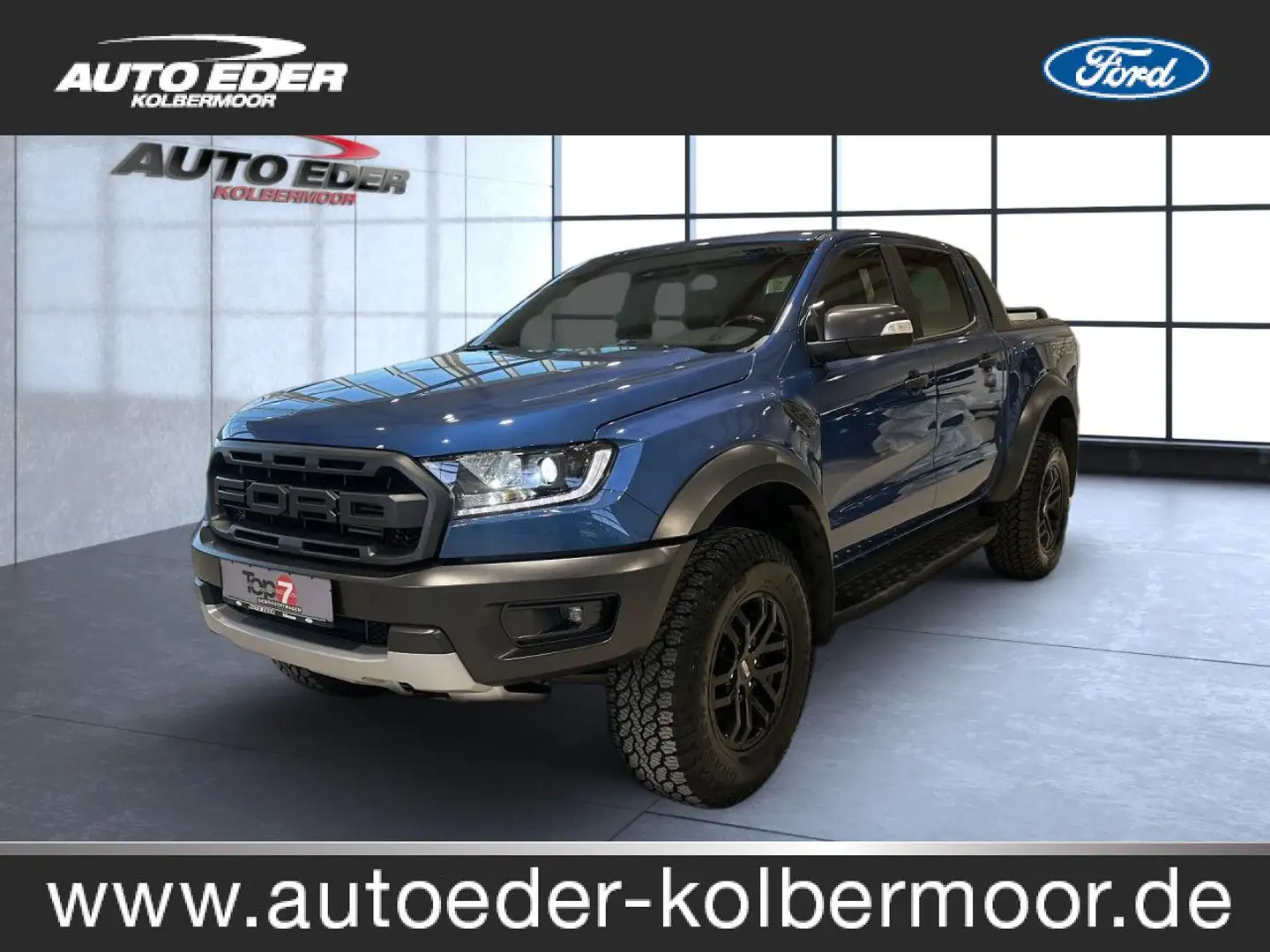 Ford Ranger Raptor Doppelkabine 4x4 Bluetooth Navi LED Blau - 1