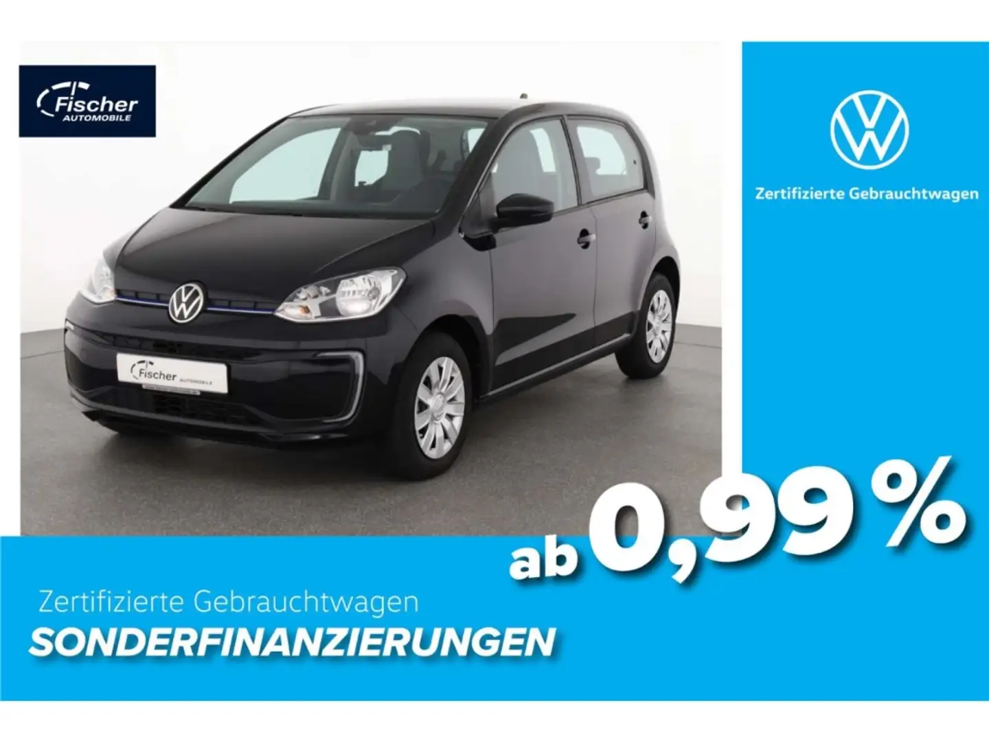 Volkswagen e-up! Elektro Move Up! RFK/Klima/SH/DAB+/CCS Negro - 1