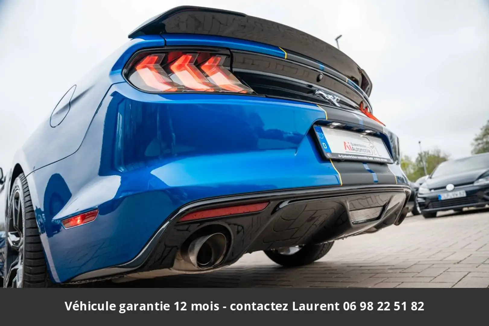 Ford Mustang Pack Shelby Tout compris hors homologation 4500e Bleu - 2