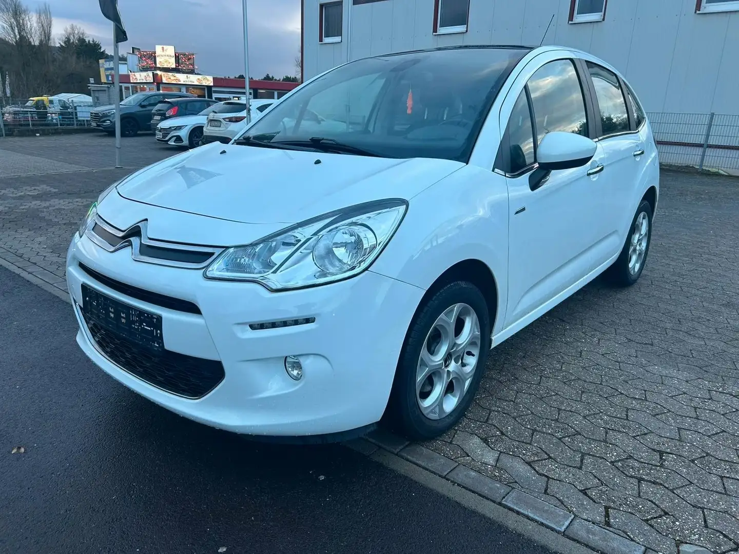 Citroen C3 Exclusive TEMPOMAT+ALCANTARA+PDC Weiß - 1