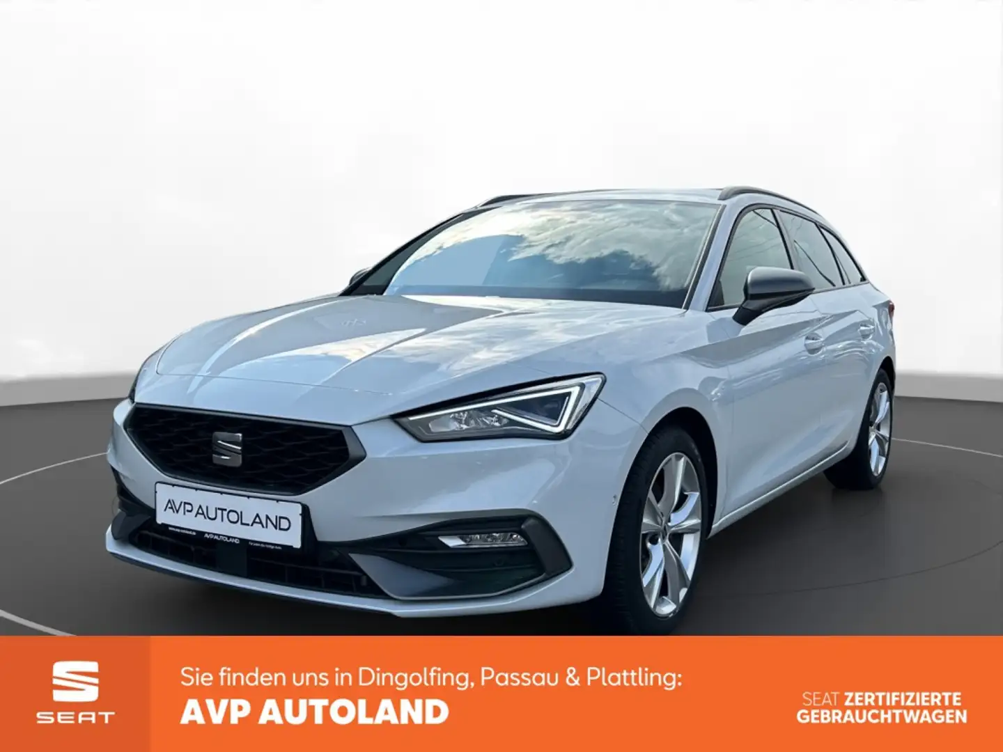 SEAT Leon Sportstourer 2.0 TDI DSG FR | NAVI | ACC | Wit - 1