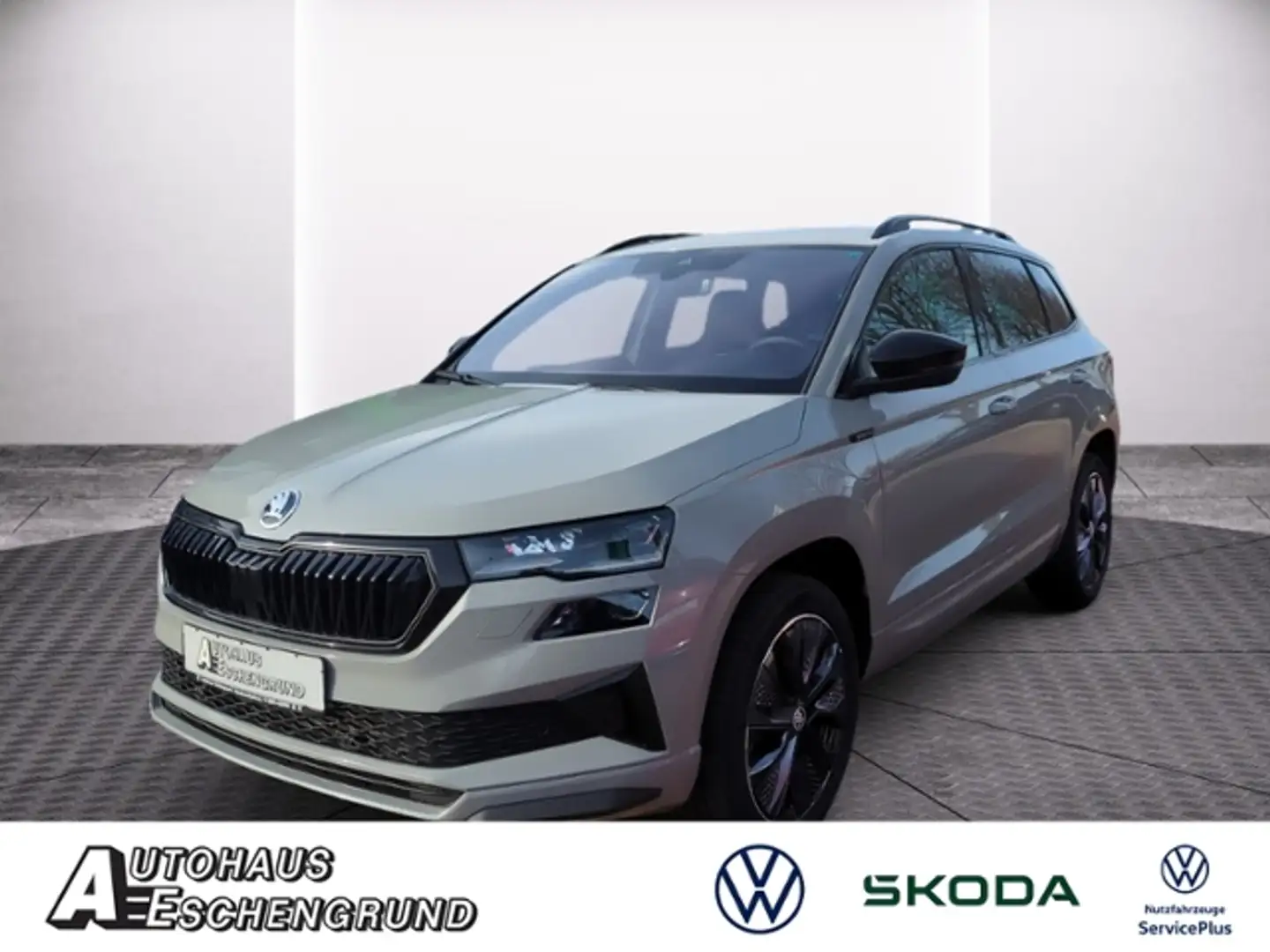 Skoda Karoq 1.5 TSI Sportline AHK NAVI KAMERA Gris - 1