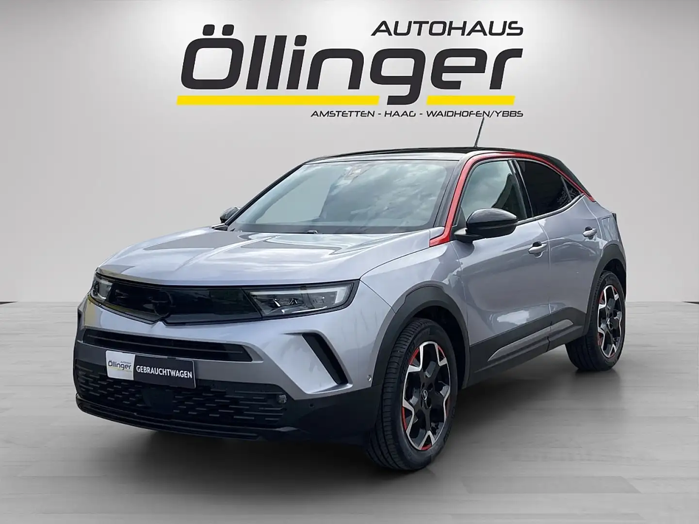 Opel Mokka 1,2 Direct Injection Turbo GS Aut. Silber - 1