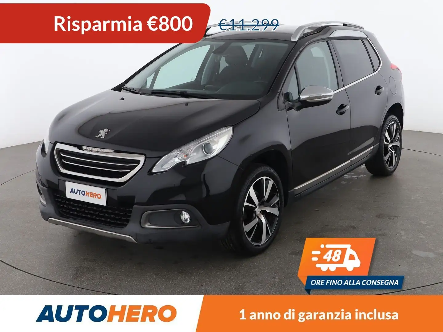 Peugeot 2008 1.6 Blue-HDi Allure Nero - 1