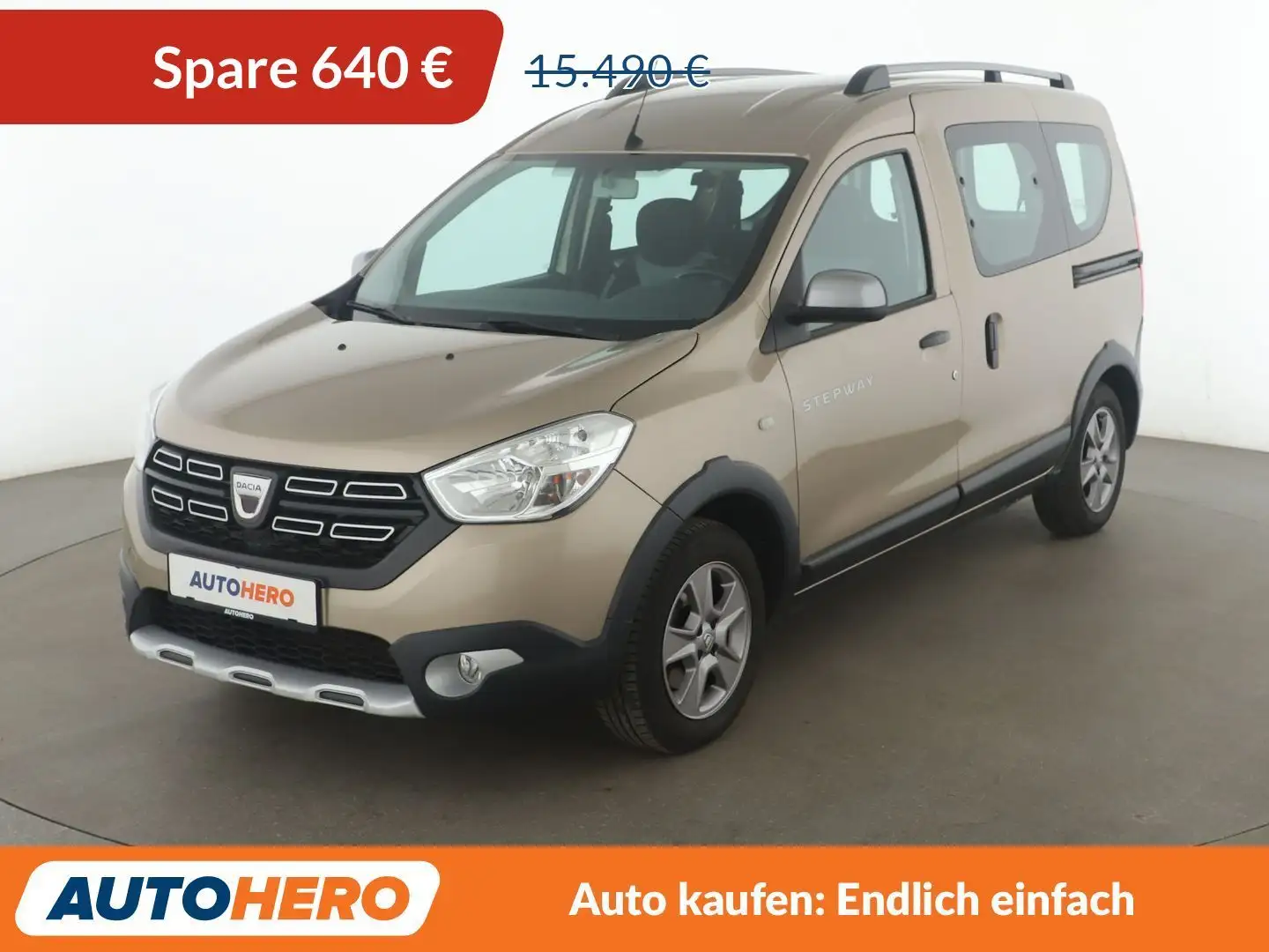 Dacia Dokker 1.2 TCe Stepway*NAVI*PDC*SHZ*KLIMA*TEMPO* Gold - 1