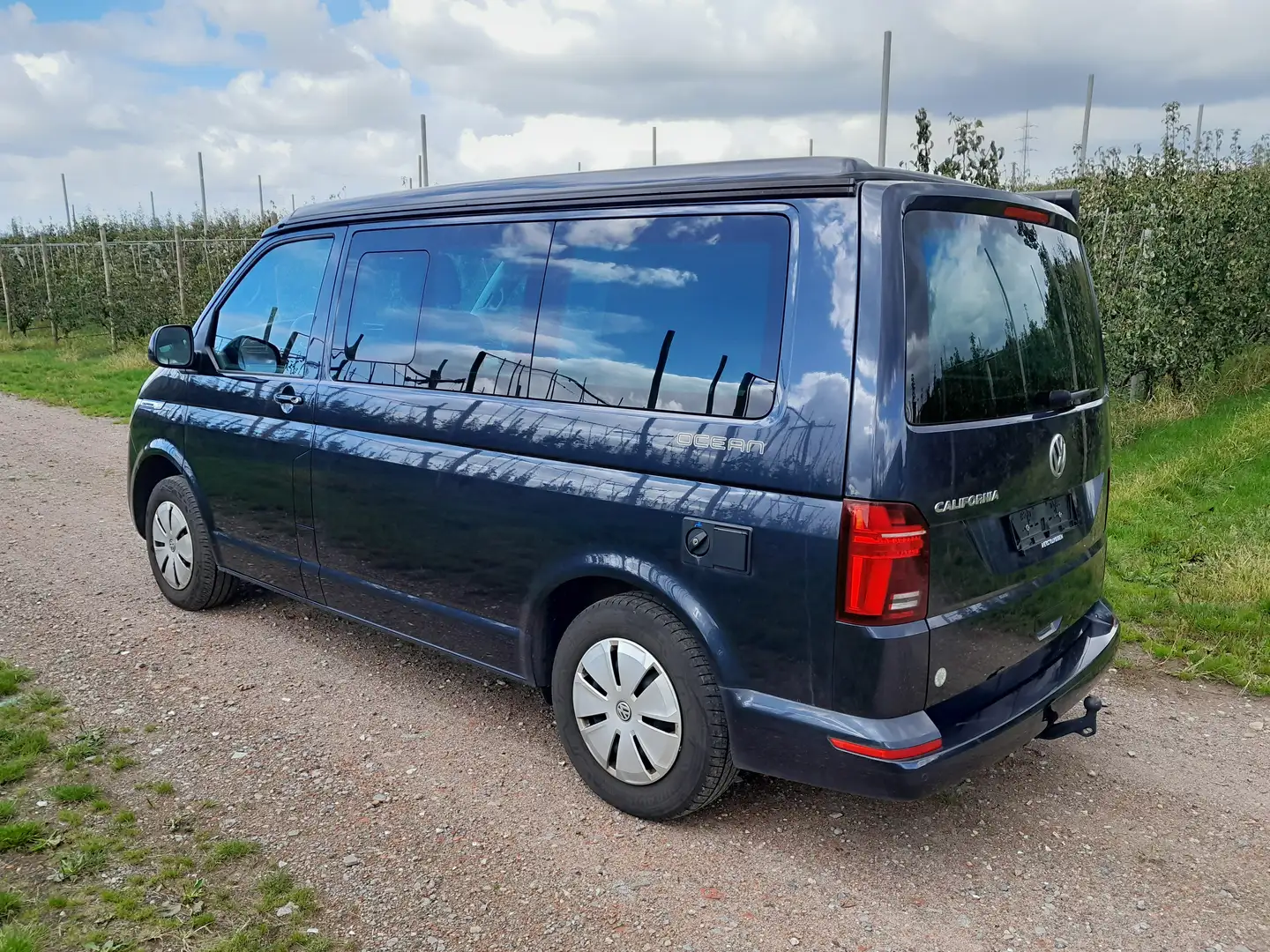 Volkswagen T6.1 California DSG Ocean Trekhaak  Calicamp buitenkeuken Bleu - 2