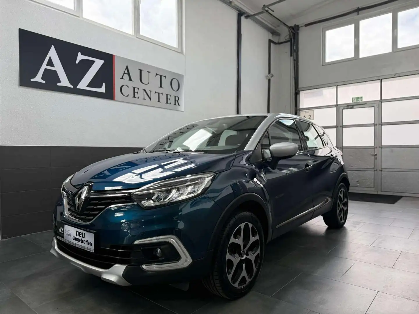 Renault Captur 0.9 Intens LED/NAVI/AHK/EURO6/PDC/KLIMA Blu/Azzurro - 1