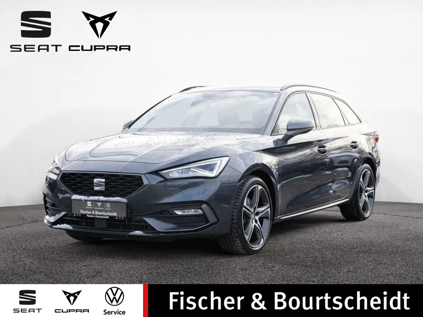 SEAT Leon Sportstourer 1.5 eTSI FR NAVI ACC LED KA Grau - 1