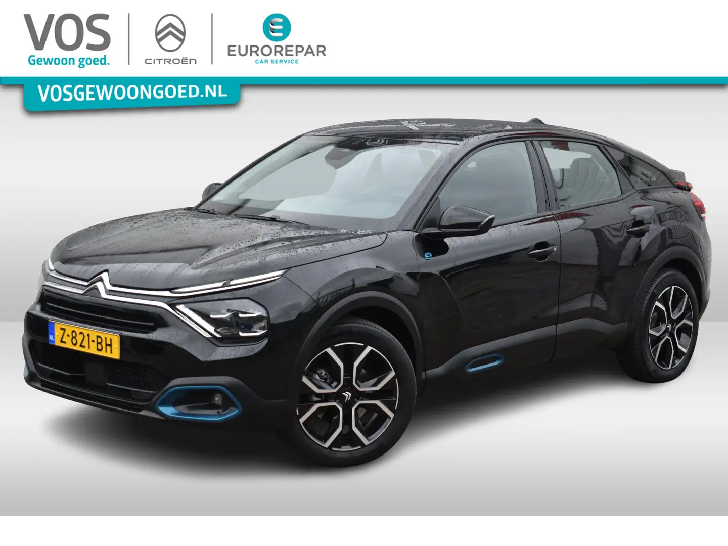 Citroen E-C4 Electric Feel Pack 50 kWh | Navi | Camera | Airco ECC | Zwart - 1