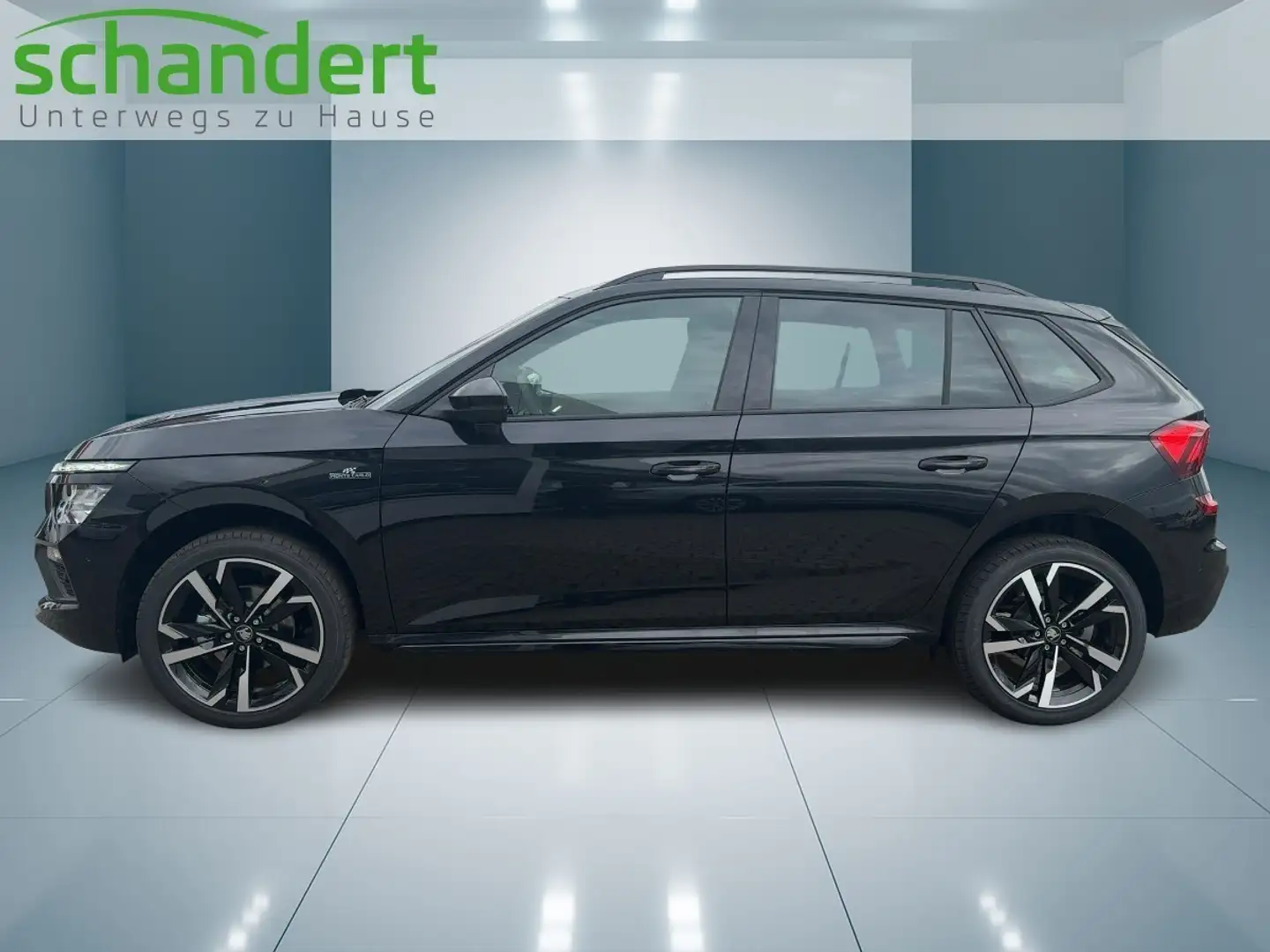 Skoda Kamiq 1.5 TSI Monte Carlo DSG Matrix Navi AHK Pano Schwarz - 2