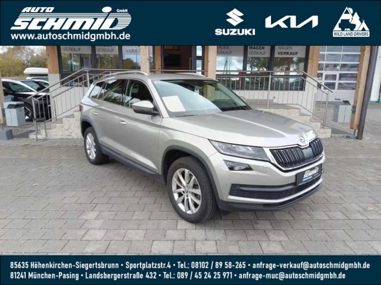 Skoda Kodiaq KODIAQ 2.0 TDI STYLE 4x4 |Navi|RFK|Keyless|LED| Beige - 1