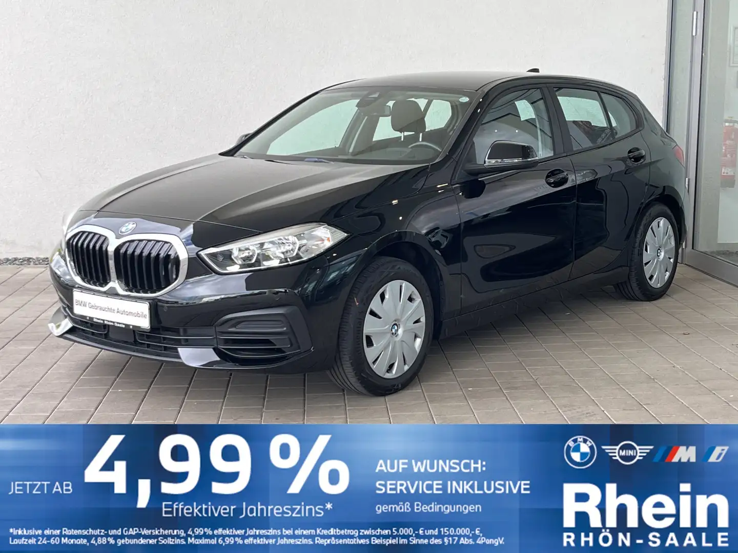 BMW 116 i LiveCockpit Prof.PDC.DAB.SH.Sport-LederLR Noir - 1