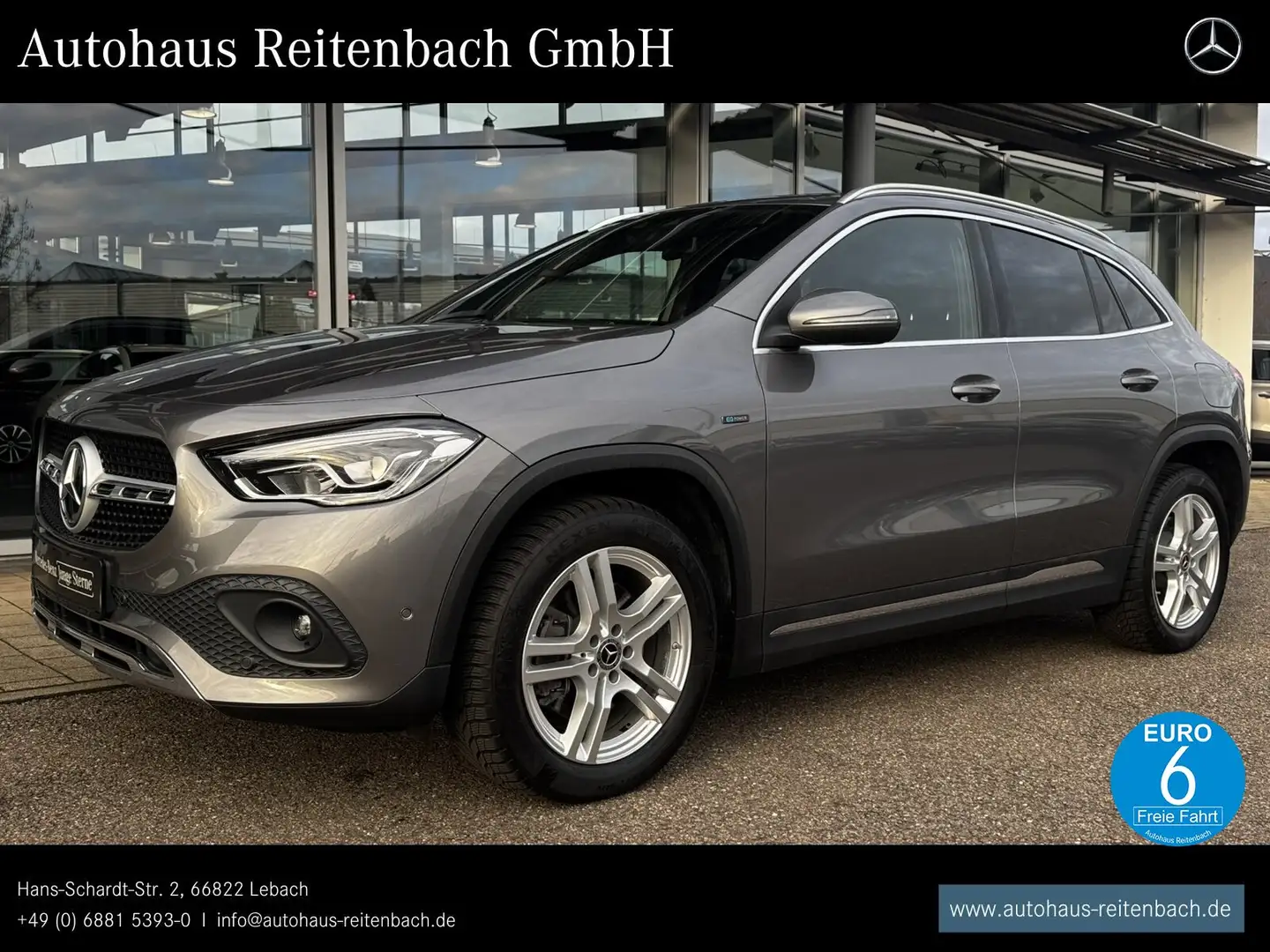 Mercedes-Benz GLA 250 GLA250E PROGRESSIVE+LED+ KAMERA+SITZHZG+EASYPACK Grau - 1