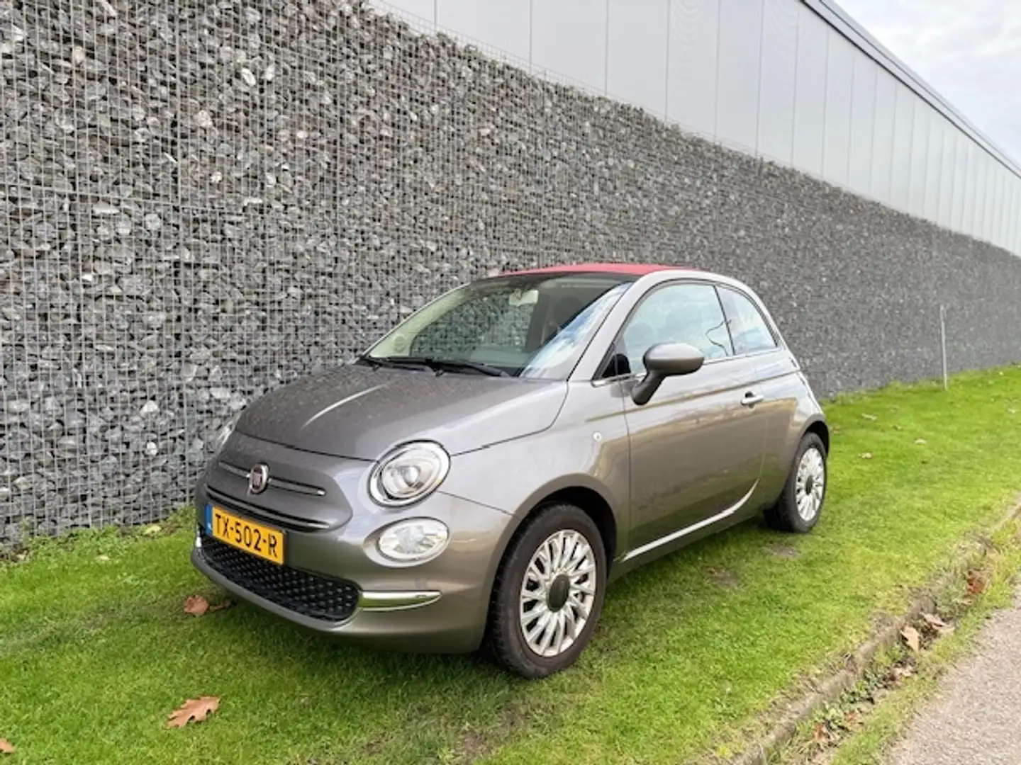Fiat 500C 1.2 28000km AUTOMAAT Grijs - 1