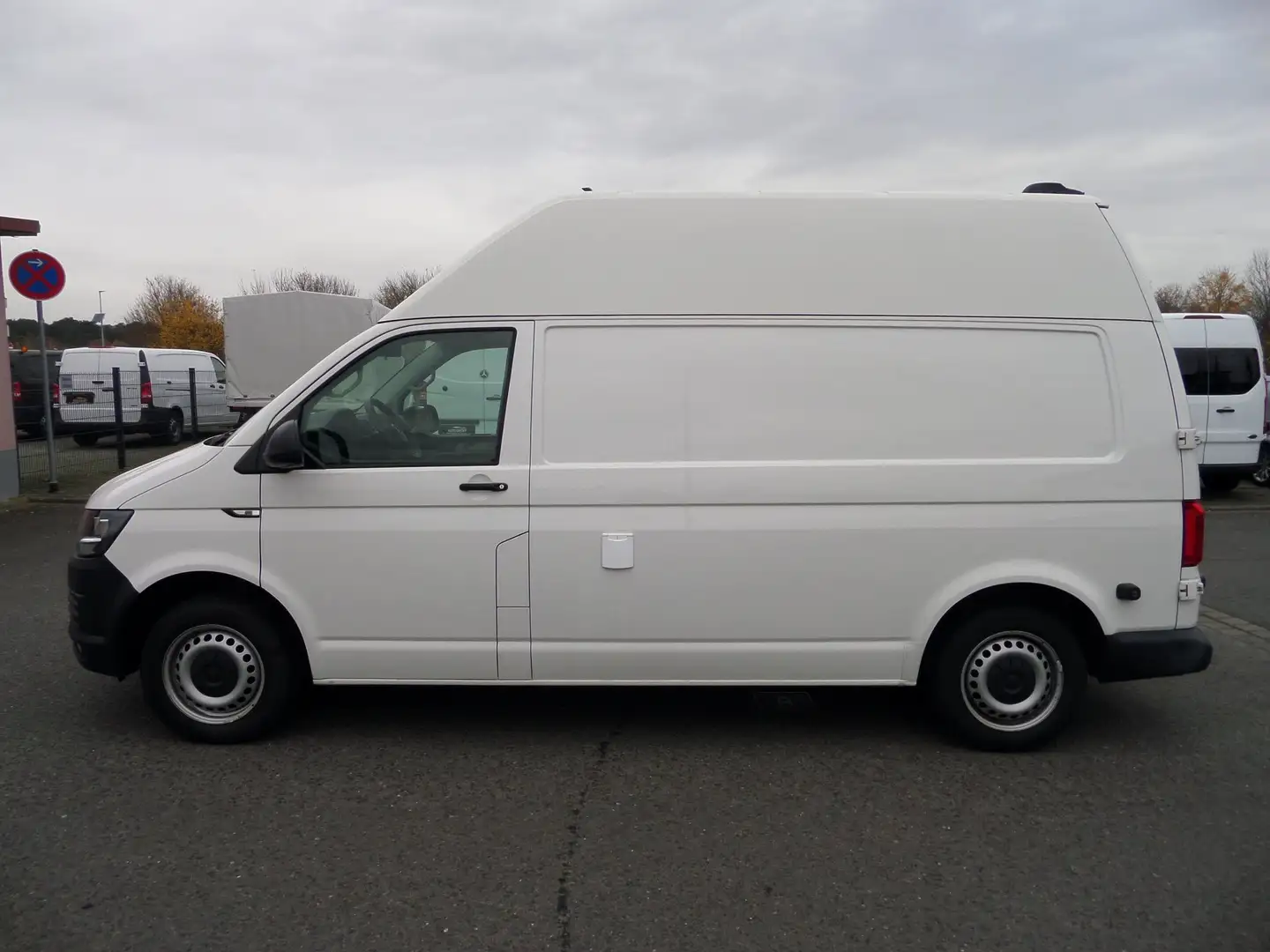 Volkswagen T6 Transporter Kasten Hochdach&Lang+Sortimo+Starkstrom+Standhzg. Weiß - 2