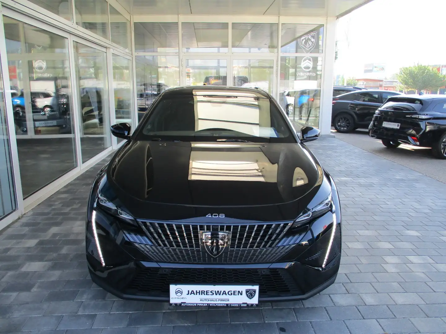 Peugeot 408 Hybrid 145 GT e-DCS6 Schwarz - 2
