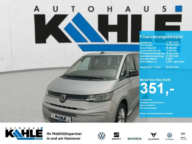 Volkswagen T7 Multivan 1.5 TSI DSG Life CarPlay ACC AHK LED