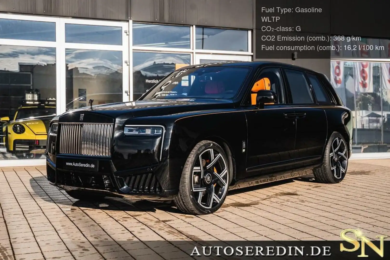 Rolls-Royce Cullinan SERIES II BLACK BADGE MANDARIN FOOTREST Noir - 1