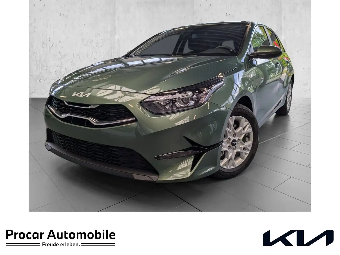 Kia Ceed / cee'd Ceed 1.0 T-GDI Vision RFK NAVI PDC V+H Grün - 1