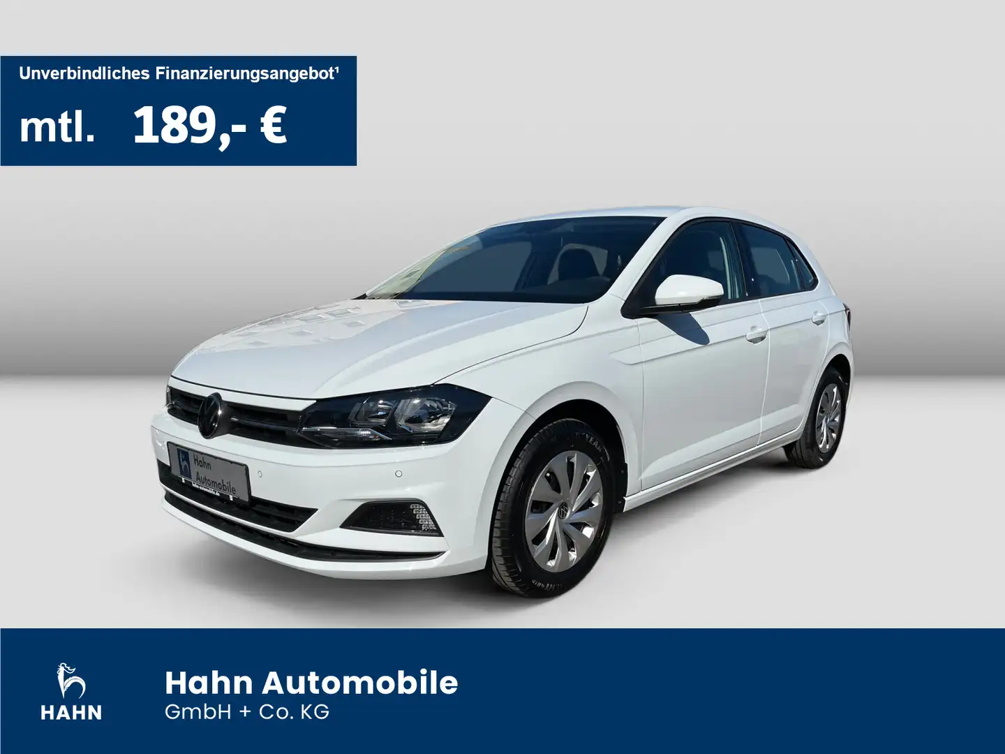 Volkswagen Polo 1.0TSI Comfortline ACC Sitzh Climatr Einpar Blanc - 1