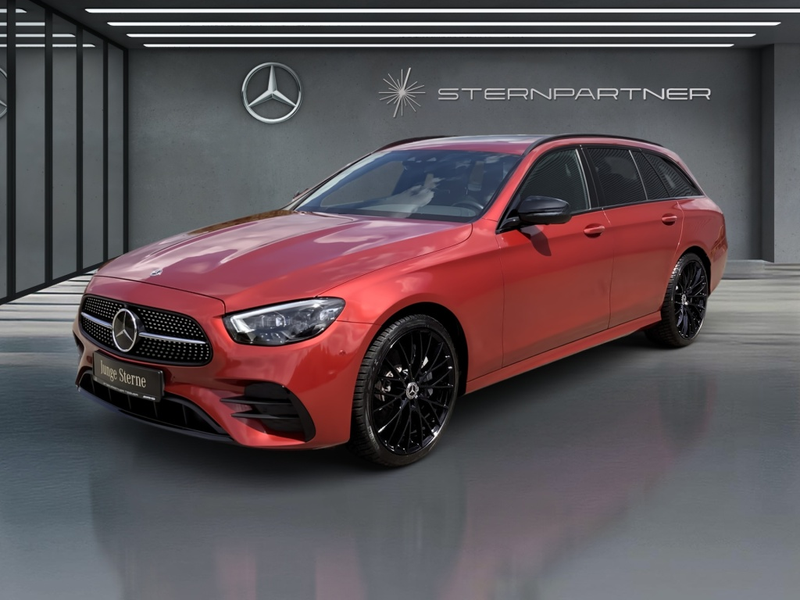 Mercedes-Benz E 450 4M T AMG+MBUX+Night+Ambiente+WIDE+Mbeam
