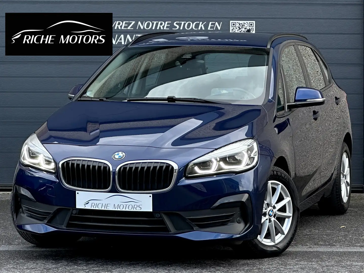 BMW 218 iA Active Tourer / LED / GPS Pro. / TVA / Garantie Blauw - 1
