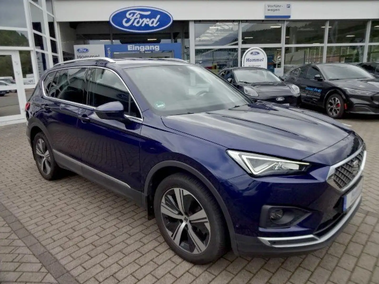SEAT Tarraco Xcellence e-Hybrid LED+NAVI+ACC+SHZG.VO/HI+19" Bleu - 1