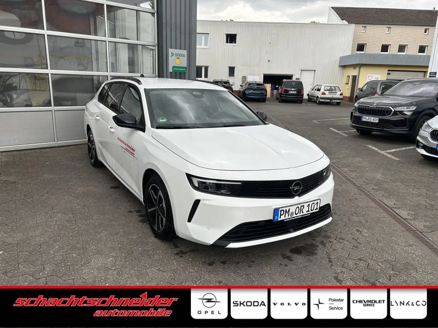 Opel Astra Sports Tourer 1.2 Turbo Automatik Edition (L) Weiß - 1