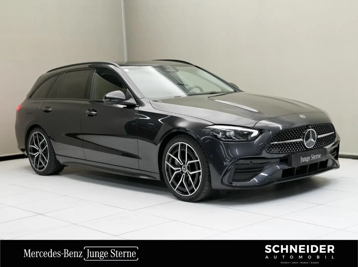Mercedes-Benz C 200 4MATIC T-Modell Sport S-Sitz Night SpurW Grau - 1