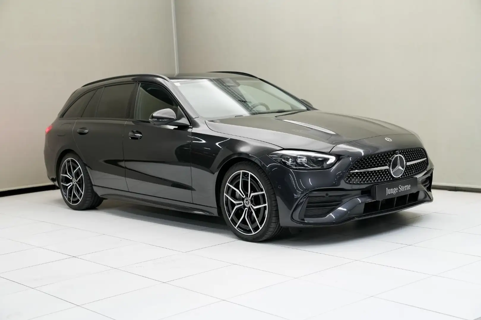 Mercedes-Benz C 200 4MATIC T-Modell Sport S-Sitz Night SpurW Grau - 2
