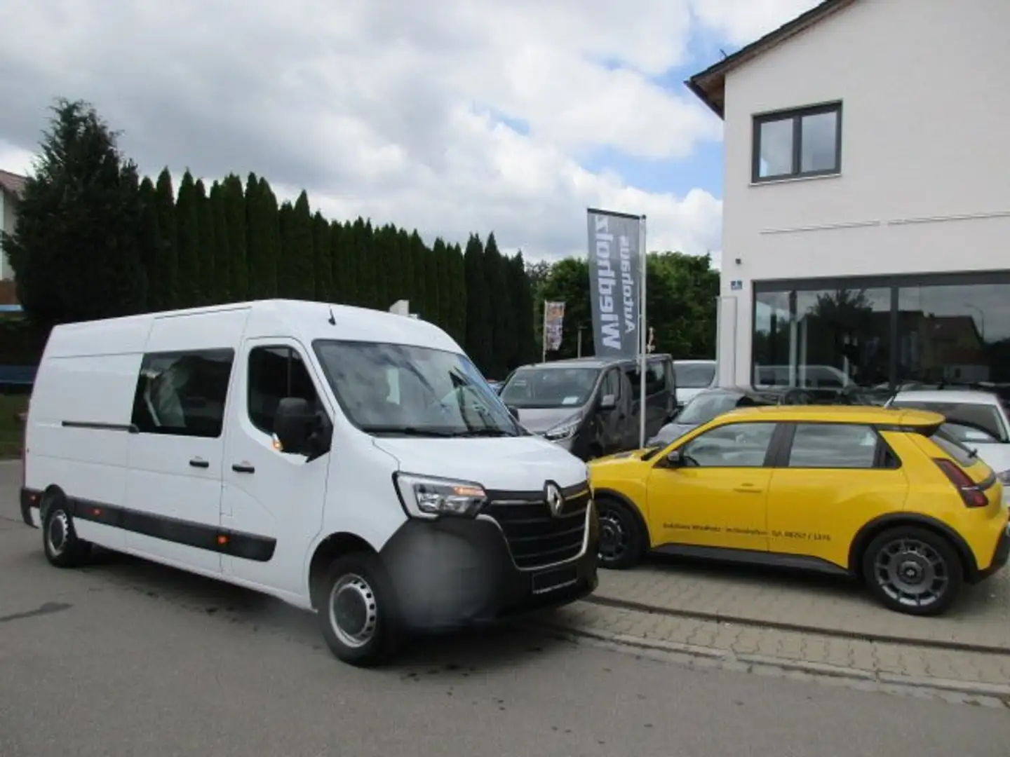 Renault Master Doka dci 180 Sitzplätze 7 Navi PDC Bluet Weiß - 1