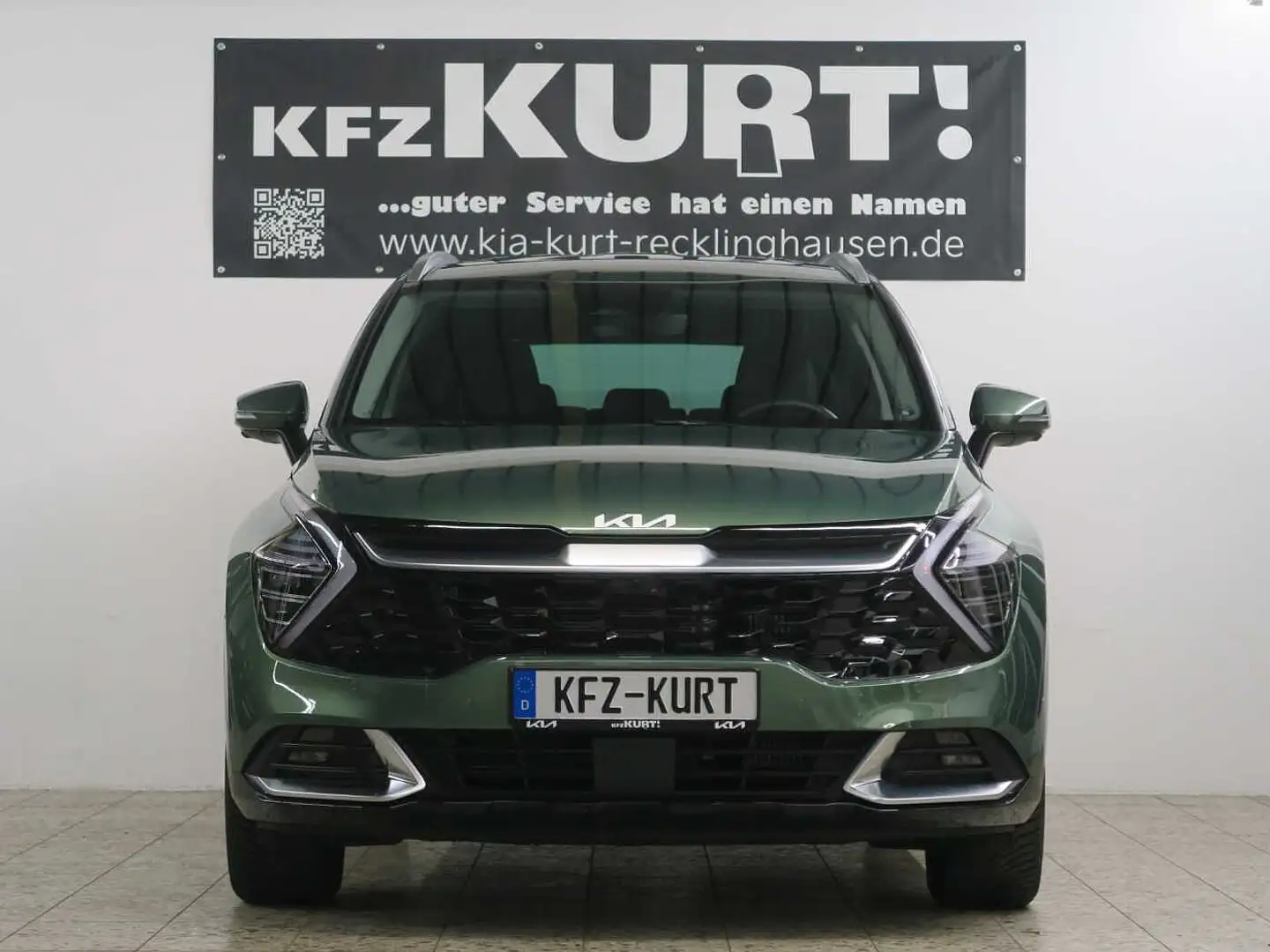 Kia Sportage 1.6 CRDI 2WD ISG 48V DCT Spirit! AHK Grün - 2