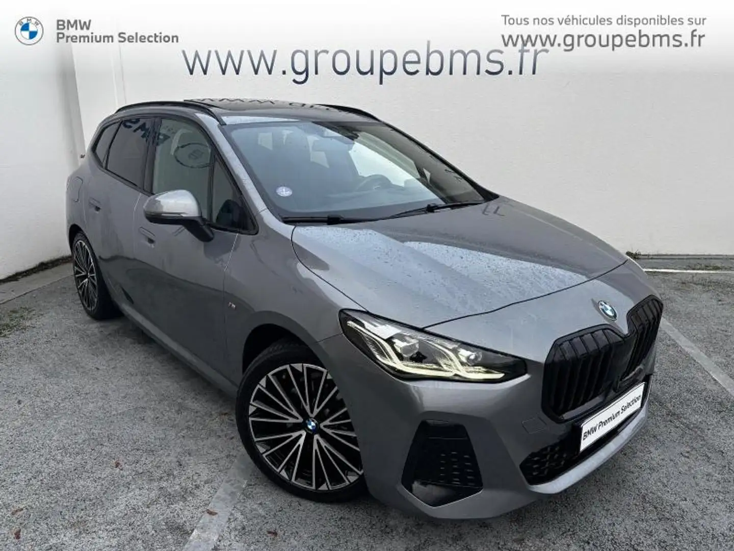 BMW 220 220i 170ch M Sport DKG7 Gris - 1