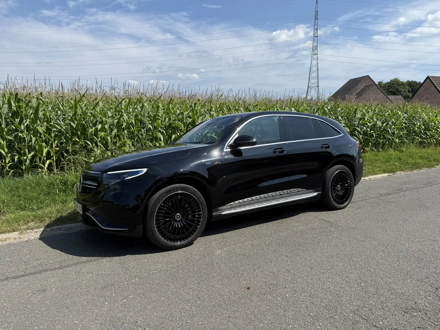 Mercedes-Benz EQC 400 AMG Line-360camera,high beam, pano,sidesteps - 1