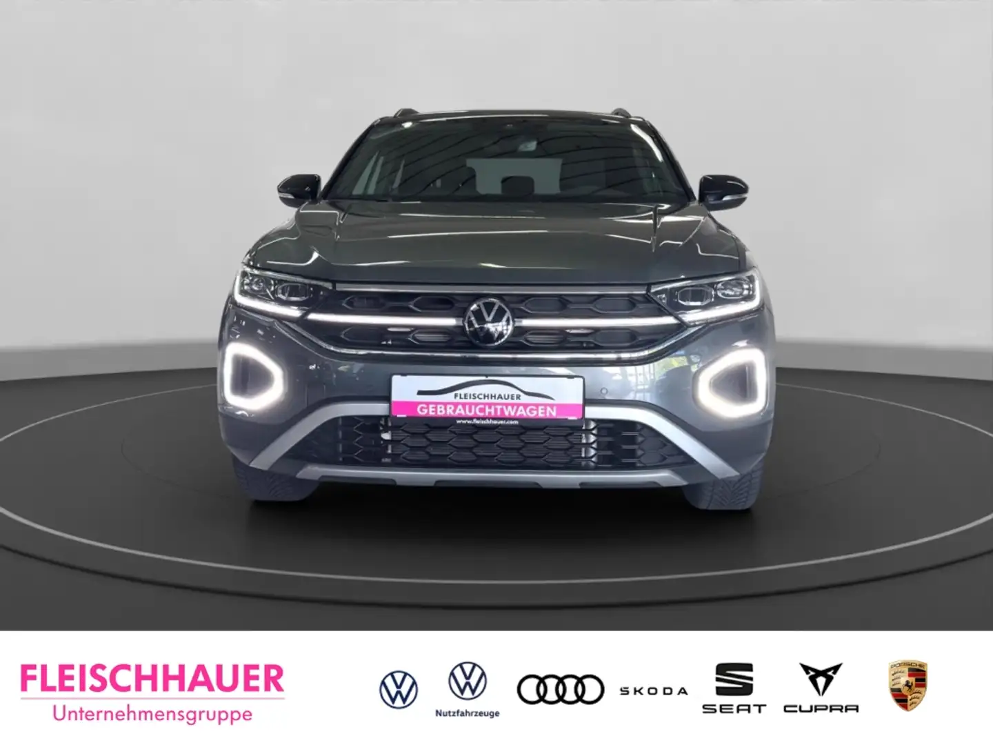 Volkswagen T-Roc 1.5 TSI Move DSG+LED+DC+ACC+CARPLAY+SHZ+RFK+ Grau - 2